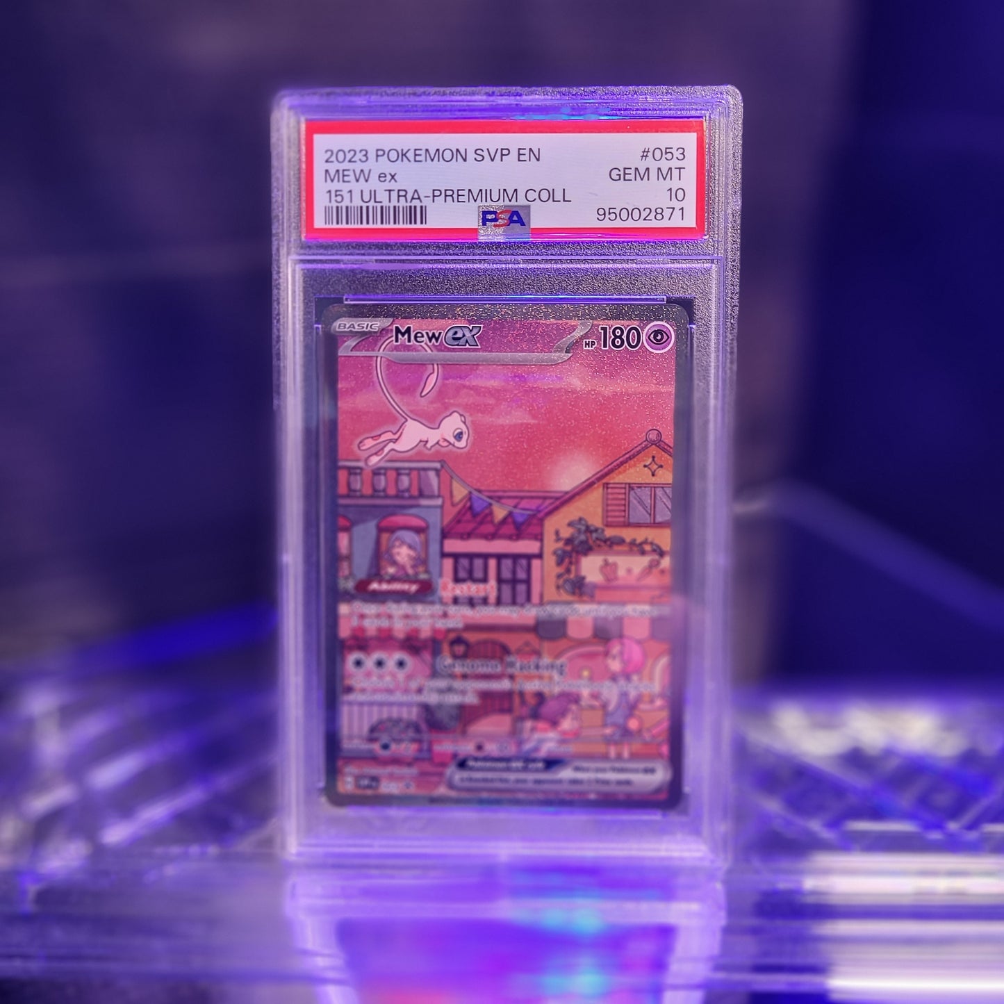 Mew ex | #053 | PSA 10 | 151 UPC | English | 2023
