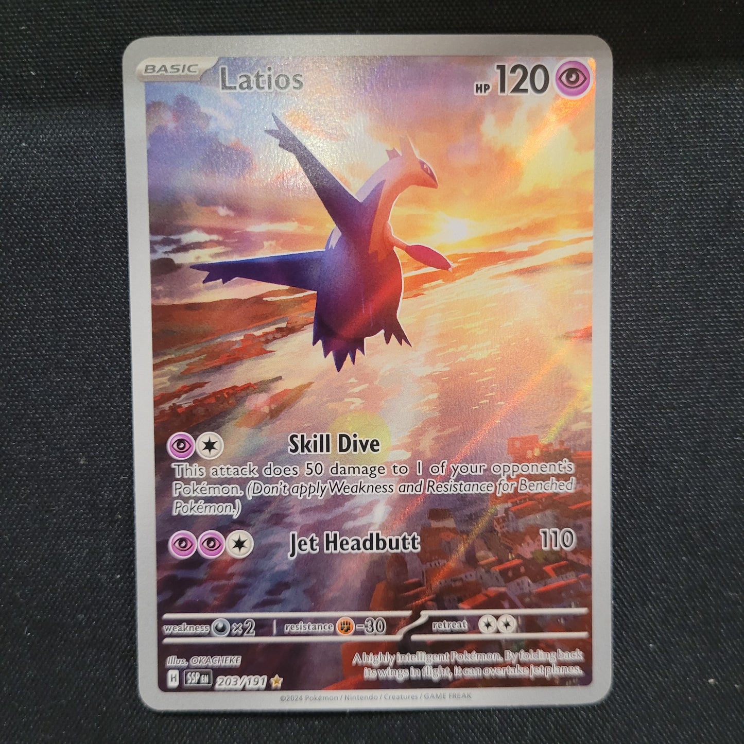 Latios | #203 | NM | Surging Sparks | English | 2024