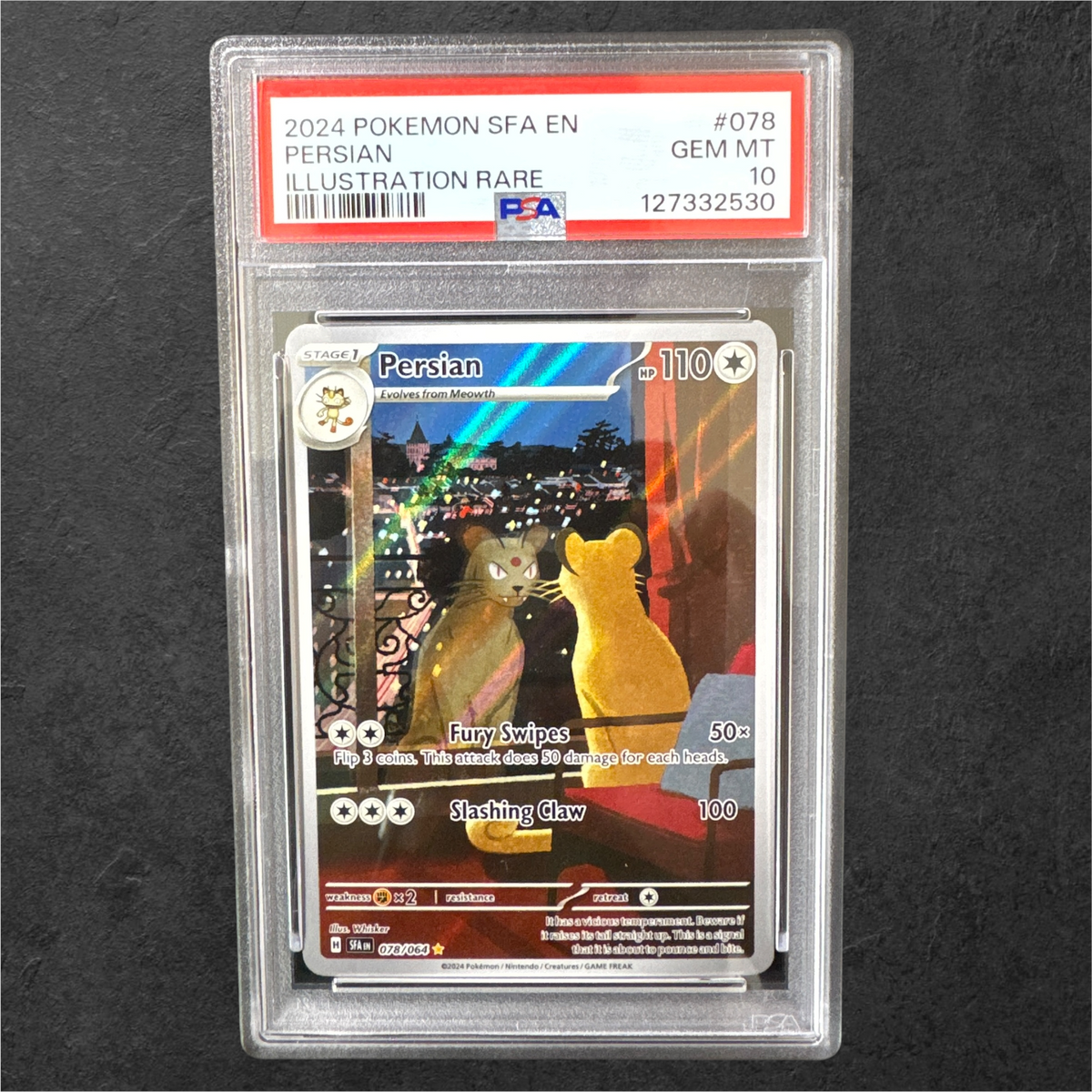 Persian | #078 | PSA 10 | Shrouded Fable | English | 2024