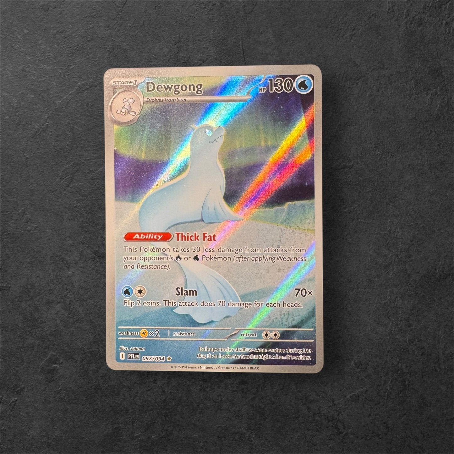 Dewgong | #97 | NM | Phantasmal Flames | English | 2025