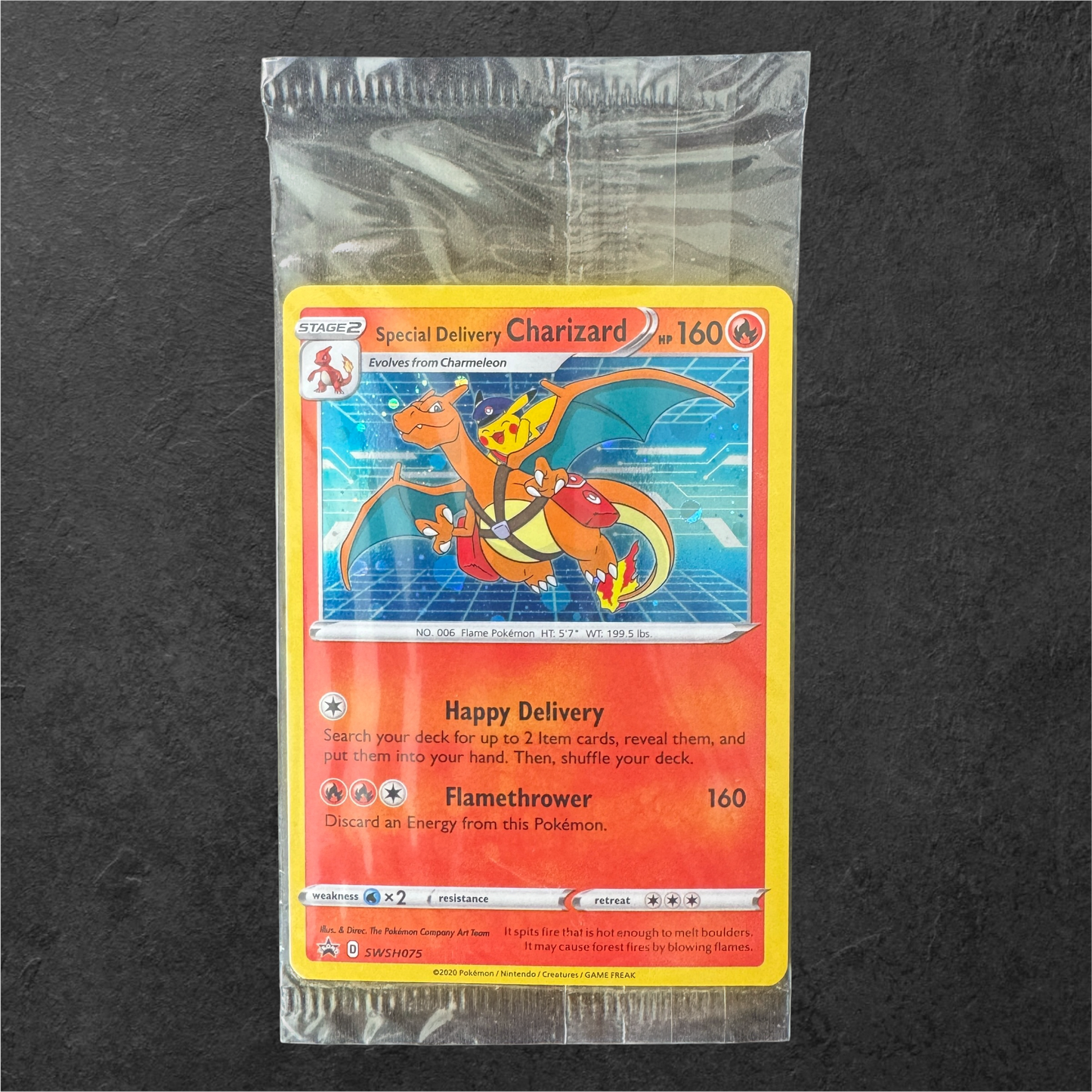 Special Delivery Charizard | #SWSH075 | Sealed | Pokémon Centre Promo | English | 2020