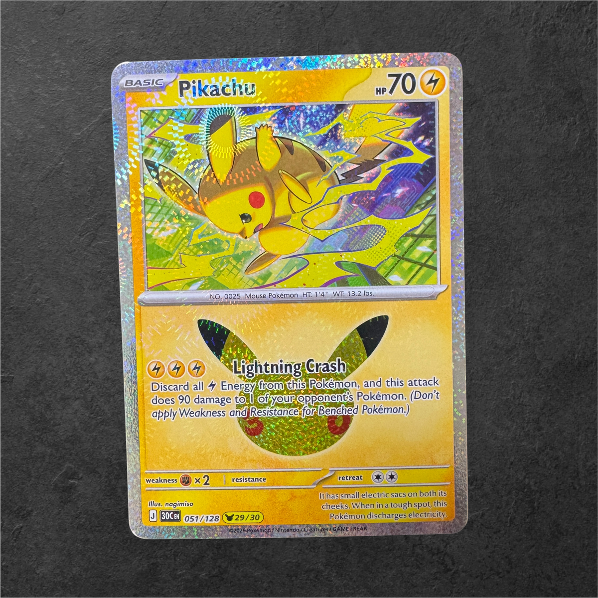 30th Celebrations Pikachu, ex and promos - Choose your card