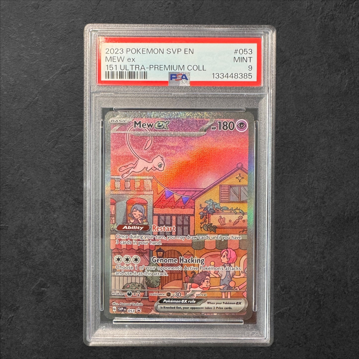Mew ex | #053 | PSA 9 | 151 UPC Promo | English