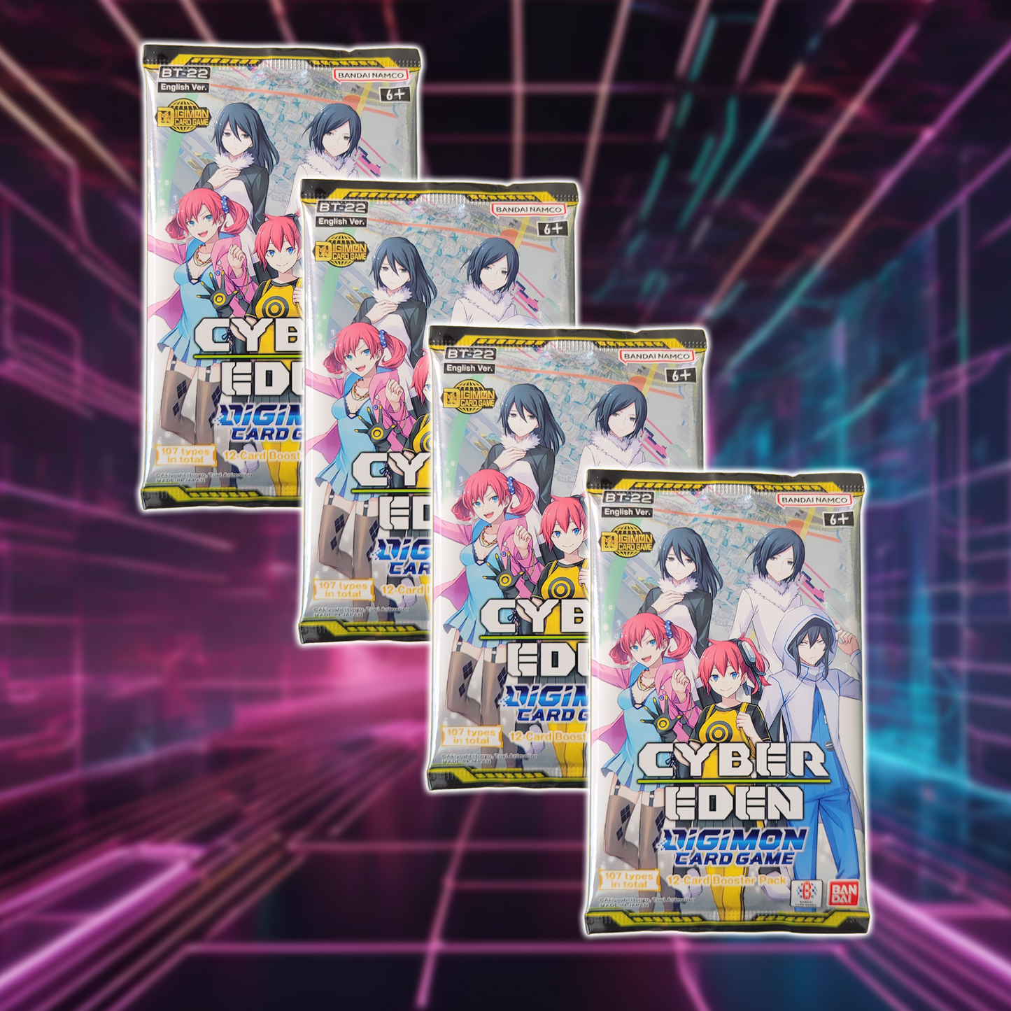 Digimon Cyber Eden BT22 Bundle