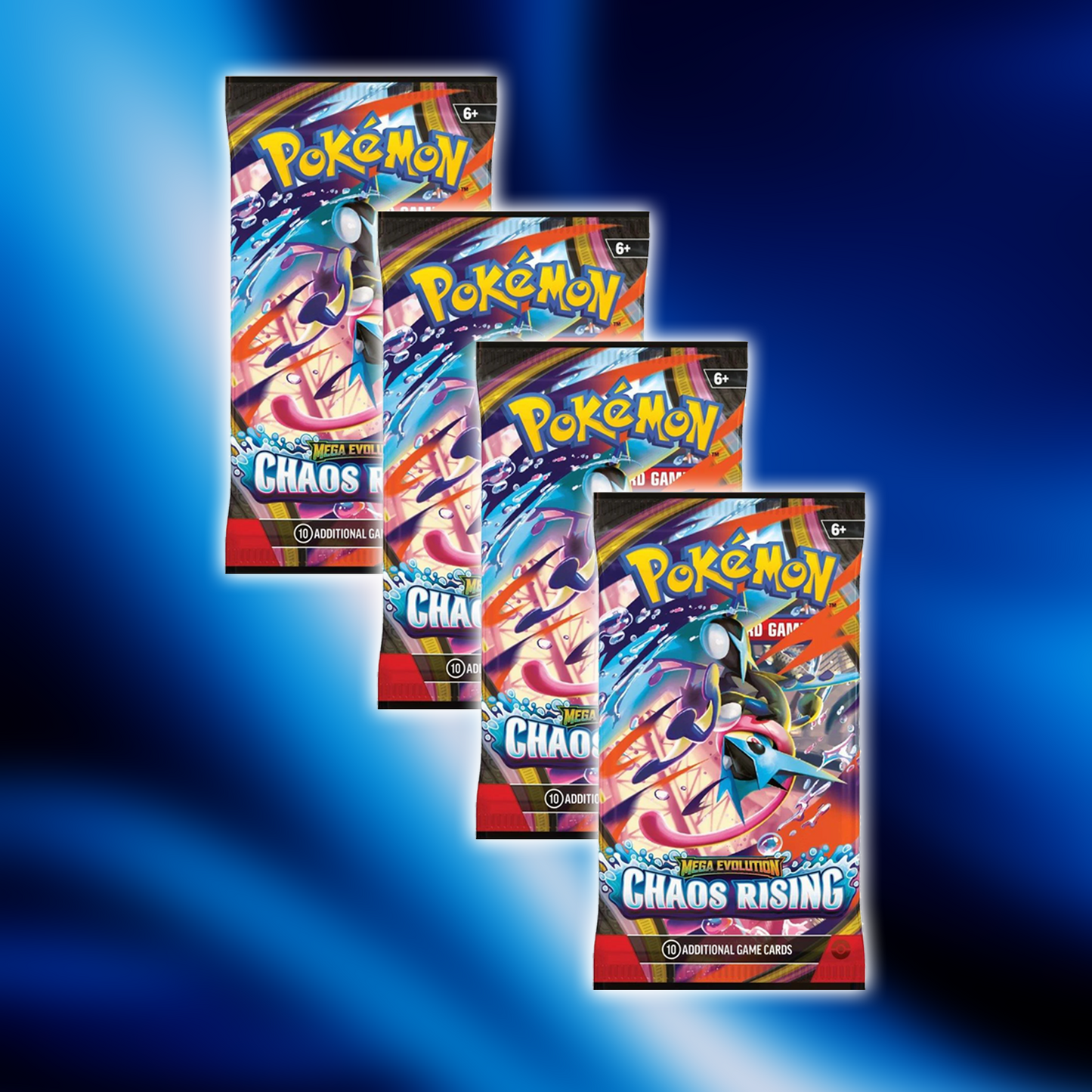 Pokémon Mega Evolution Chaos Rising: Bundle (4)