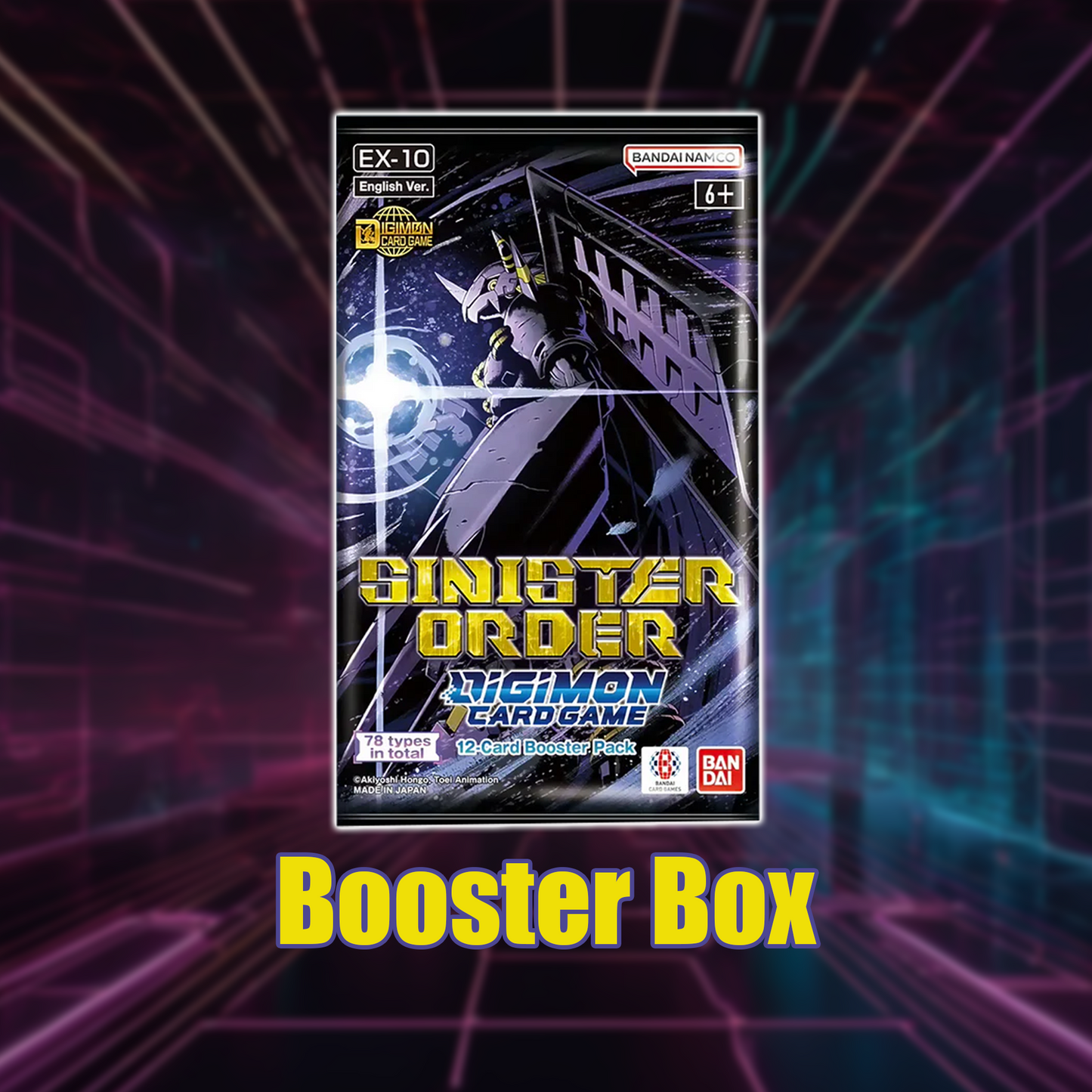 Digimon Card Game - Sinister Order EX10 - Booster Box (24 Packs) PRE ORDER