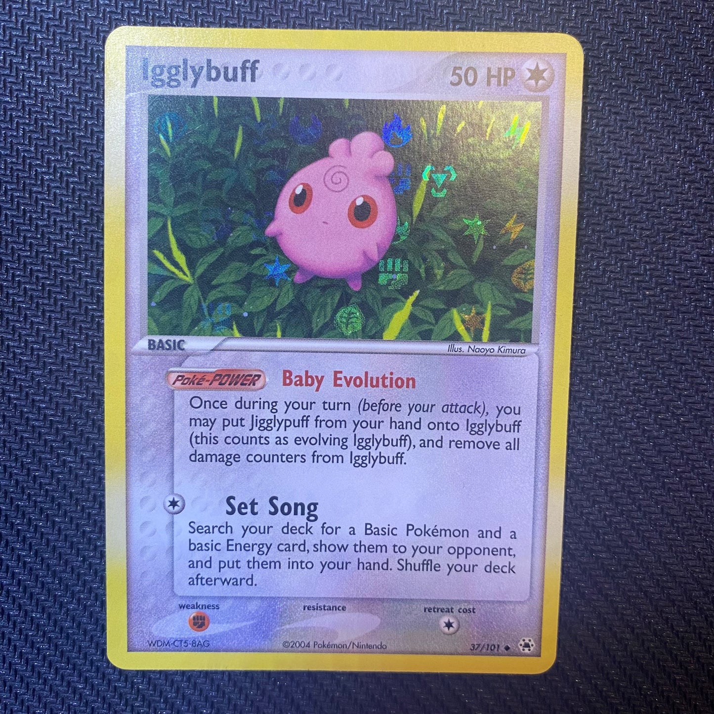 Igglybuff | #37 | NM | EX Hidden Legends | ENG | 2004