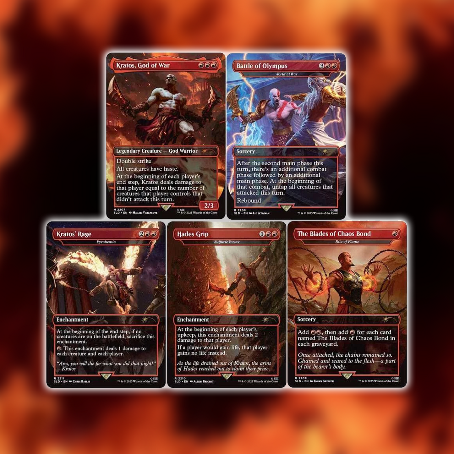 Magic the Gathering: Secret Lair God of War Greek (Non Foil)