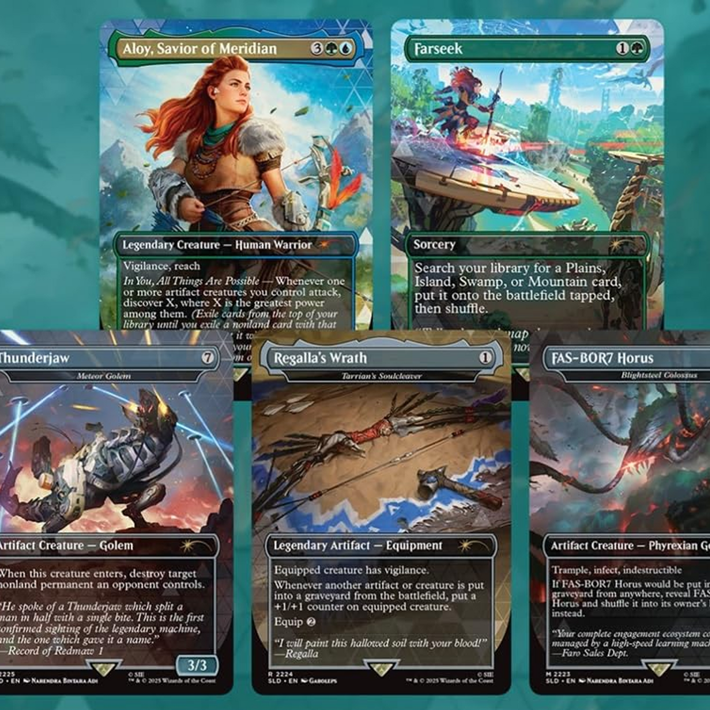 Magic the Gathering: Secret Lair Horizon Into the Forbidden West (Non Foil)