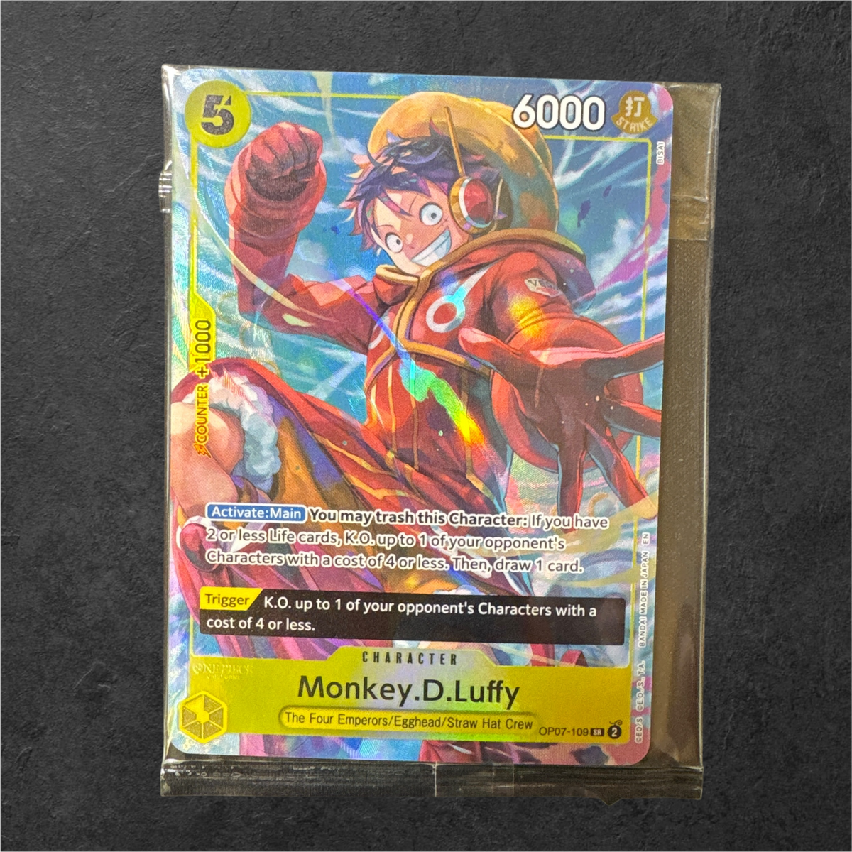Monkey.D.Luffy | #OP07-109 | IB03 Sealed Promo | English
