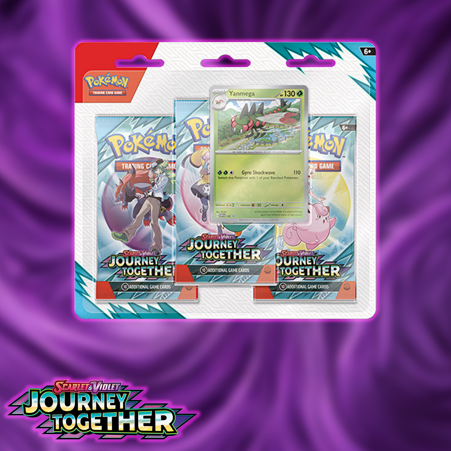 Pokemon S&V 09 Journey Together: Triple Blister (Yanmega/Scrafty)
