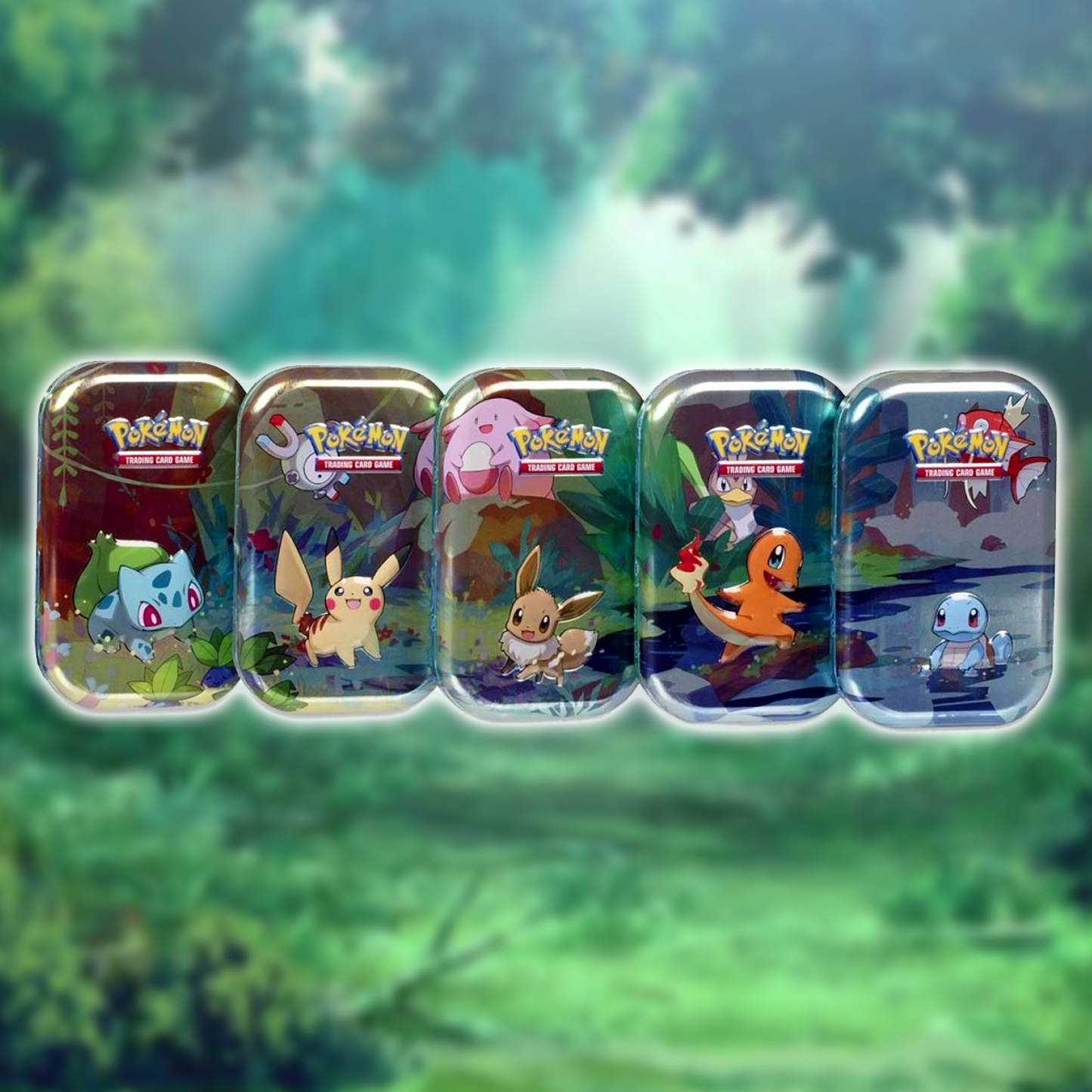 Kanto Friends Mini Tin (Stellar Crown & Obsidian Flames)