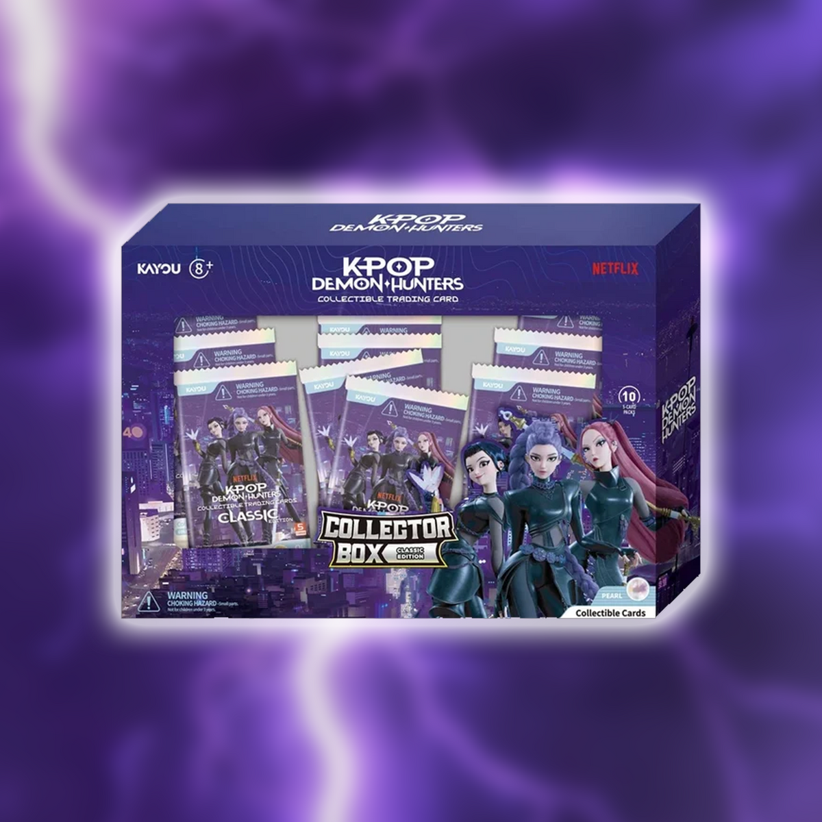 KPop Demon Hunters - Collectible Trading Cards - Classic Edition Bundle (10 packs)