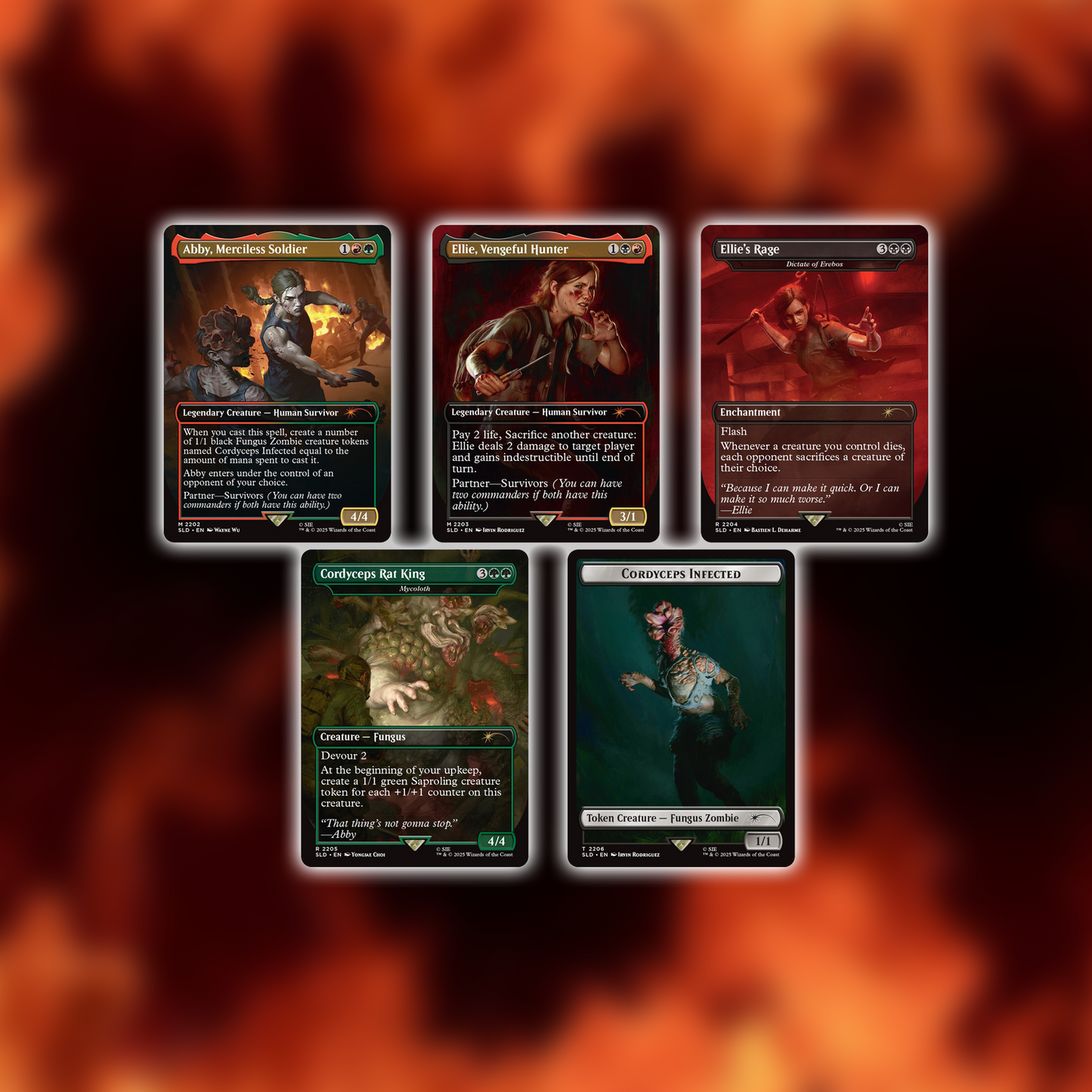 Magic the Gathering: Secret Lair The Last Of Us Part 2 (Non Foil)