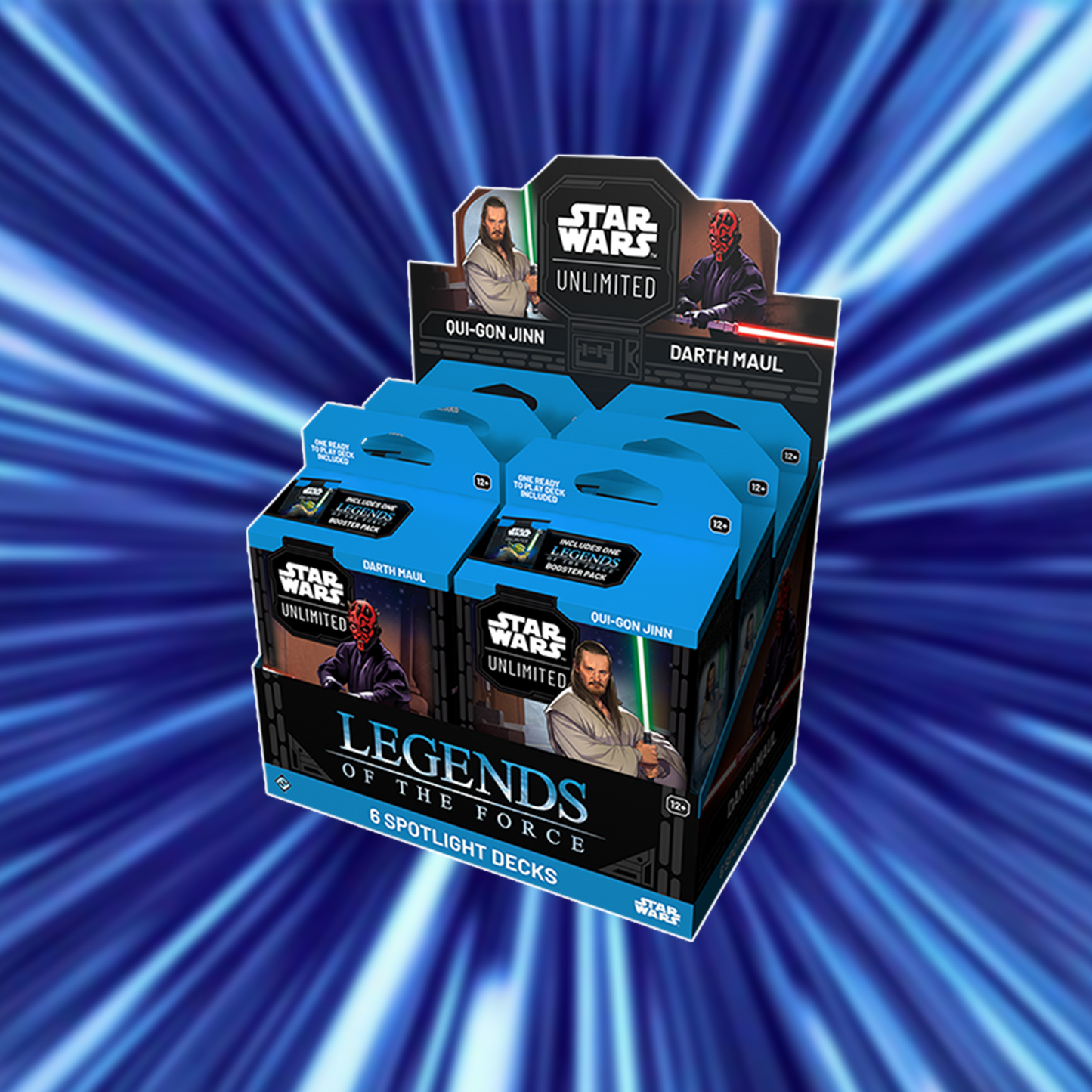 Star Wars: Unlimited Legends of the Force Spotlight Decks