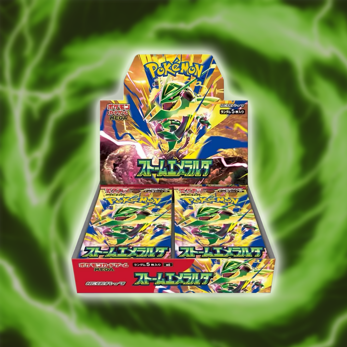 M6 Storm Emerelda Japanese Booster Box (30)