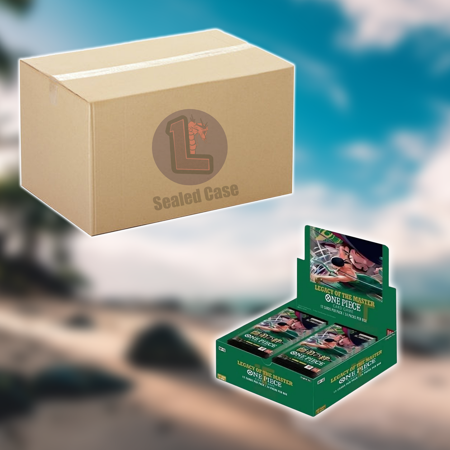 One Piece CG: OP12 Legacy of the Master Booster Box SEALED CASE