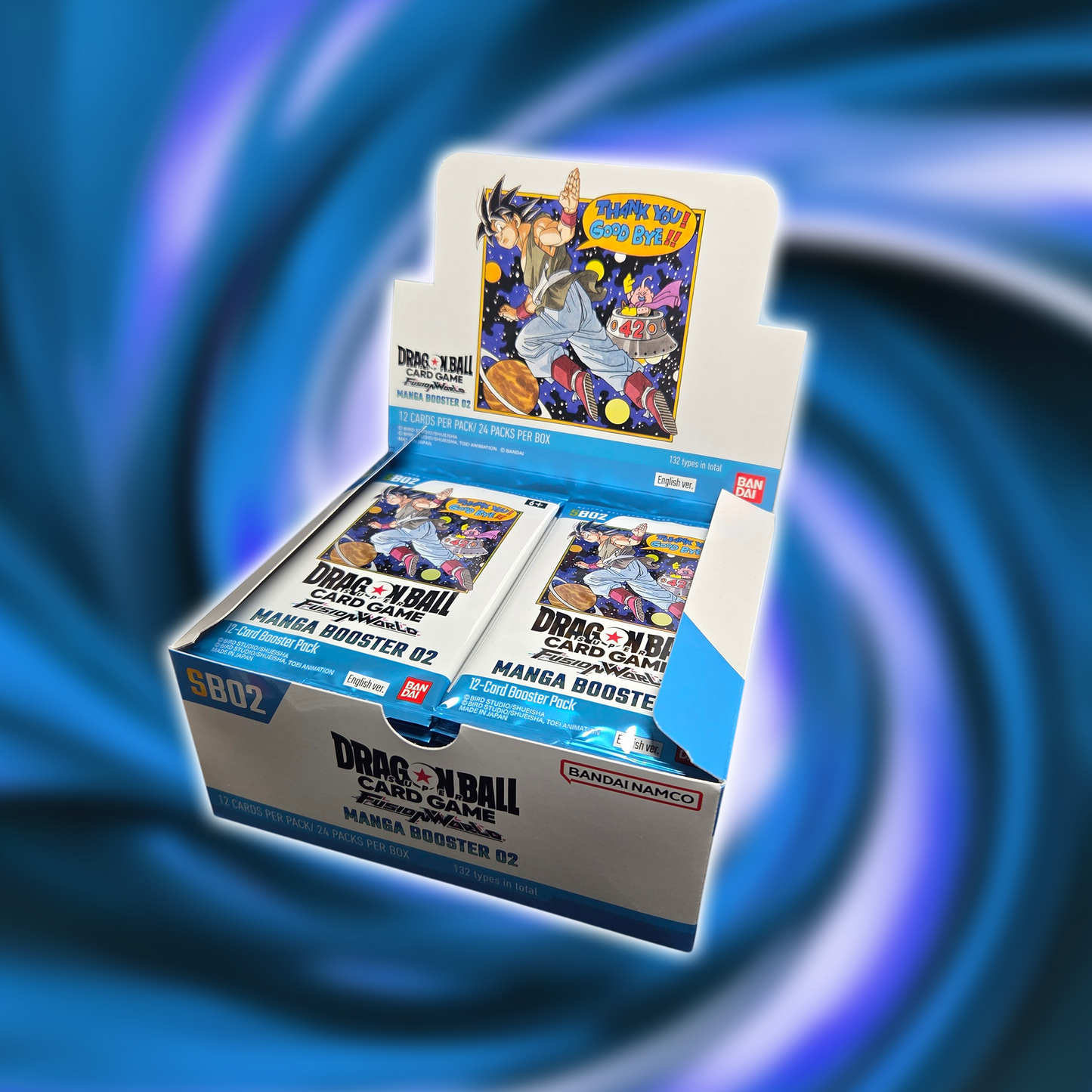 Dragonball Super CG SB02: Fusion World Manga Booster Box