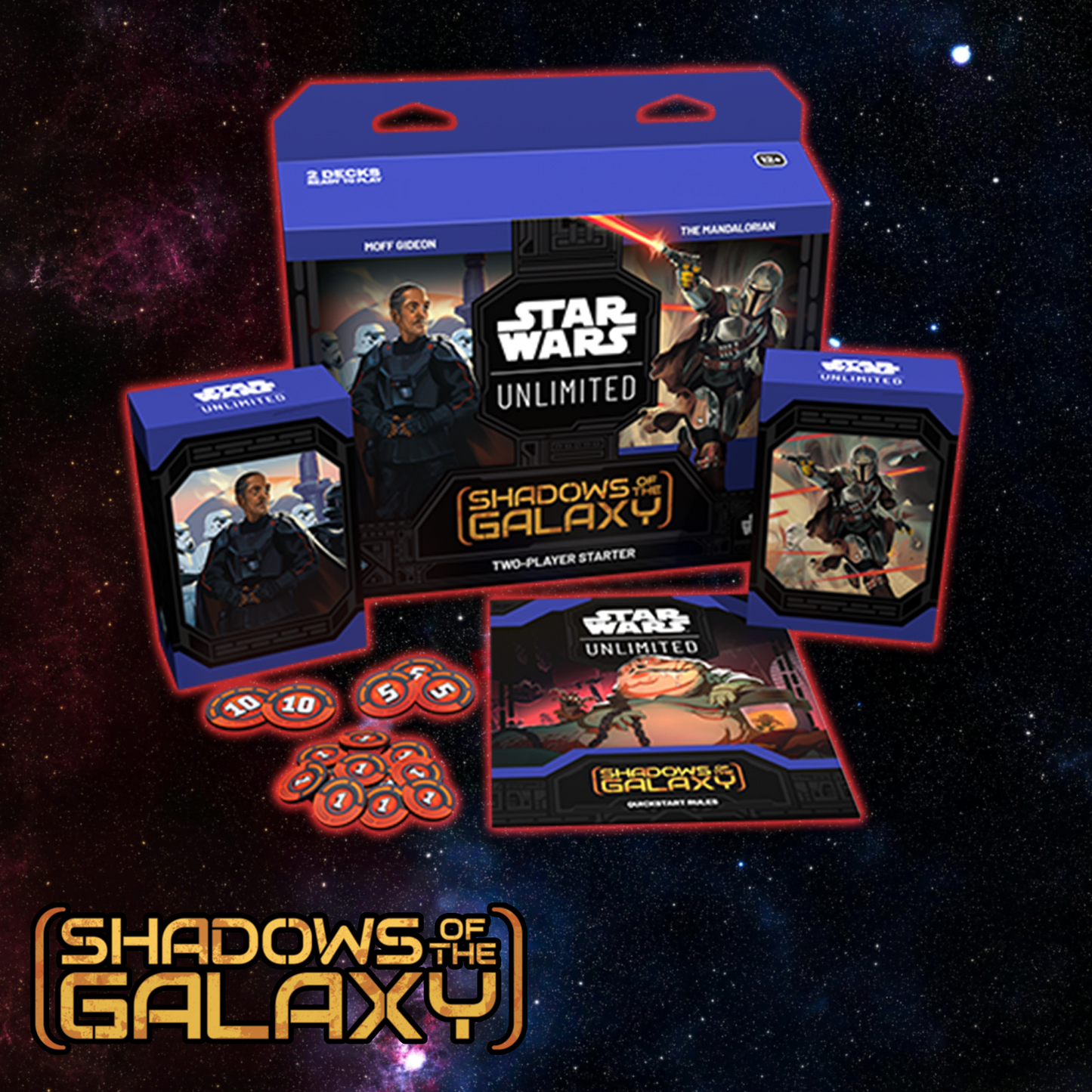 STAR WARS Unlimited TCG: Shadows of the Galaxy 2 player Starter Deck