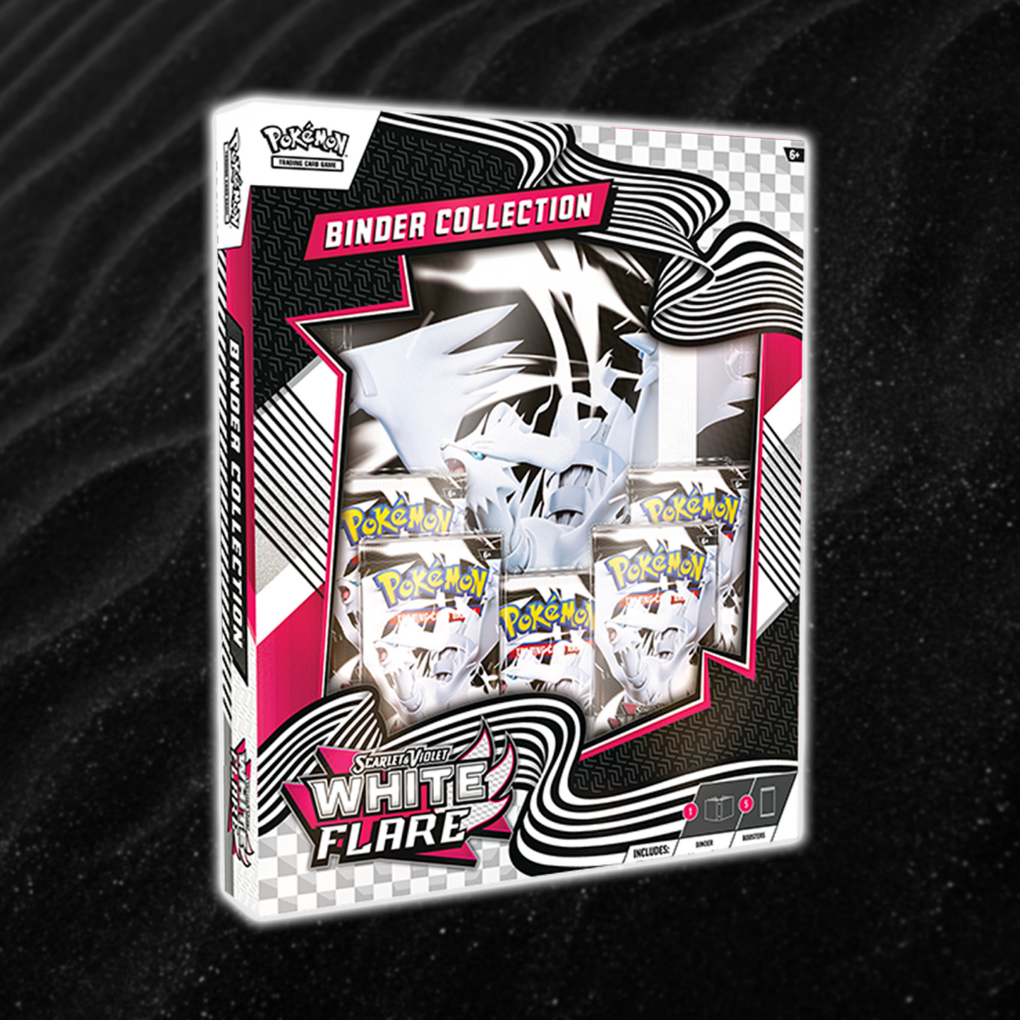 S&V 10.5 White Flare Binder Collection