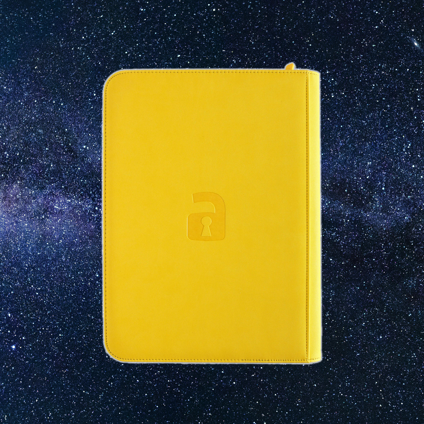 Vaultx 9-Pocket Exo-Tec Zip Binder Sunrise Yellow