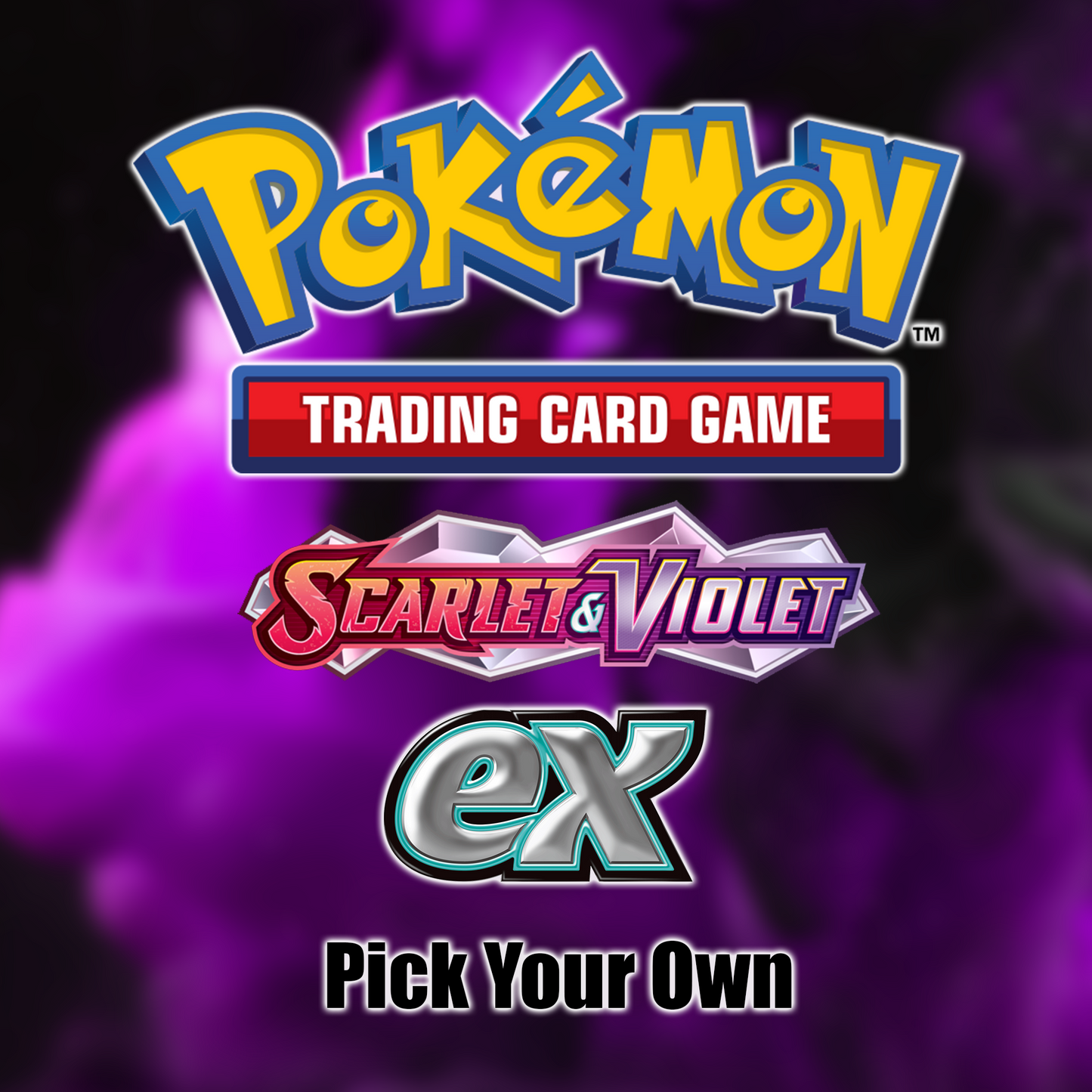 Scarlet & Violet ex Pick Your Card