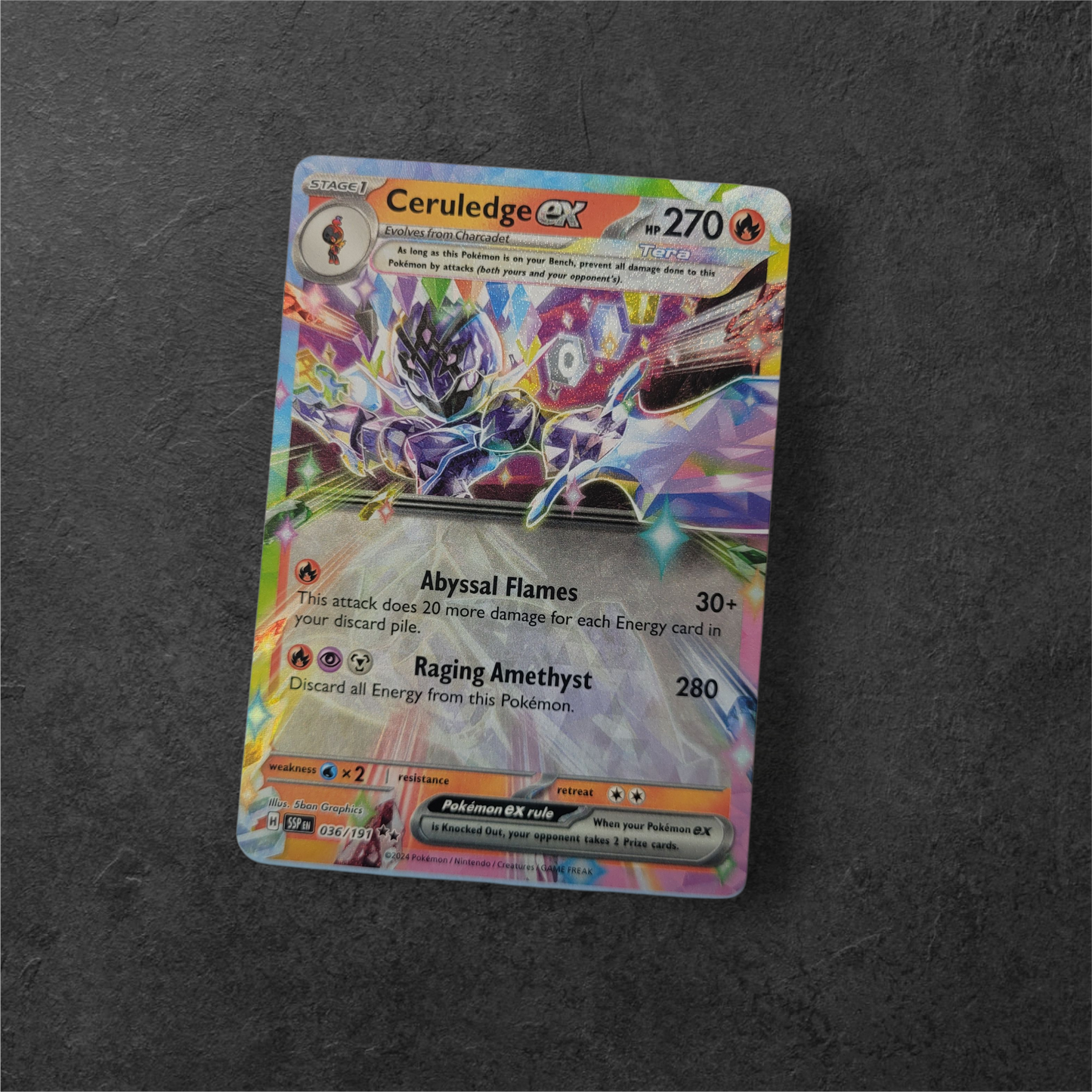Scarlet & Violet ex Pick Your Card
