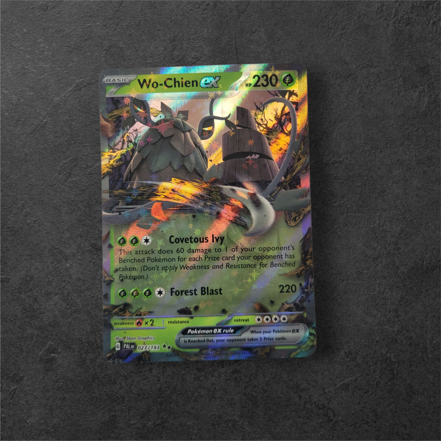 Scarlet & Violet ex Pick Your Card