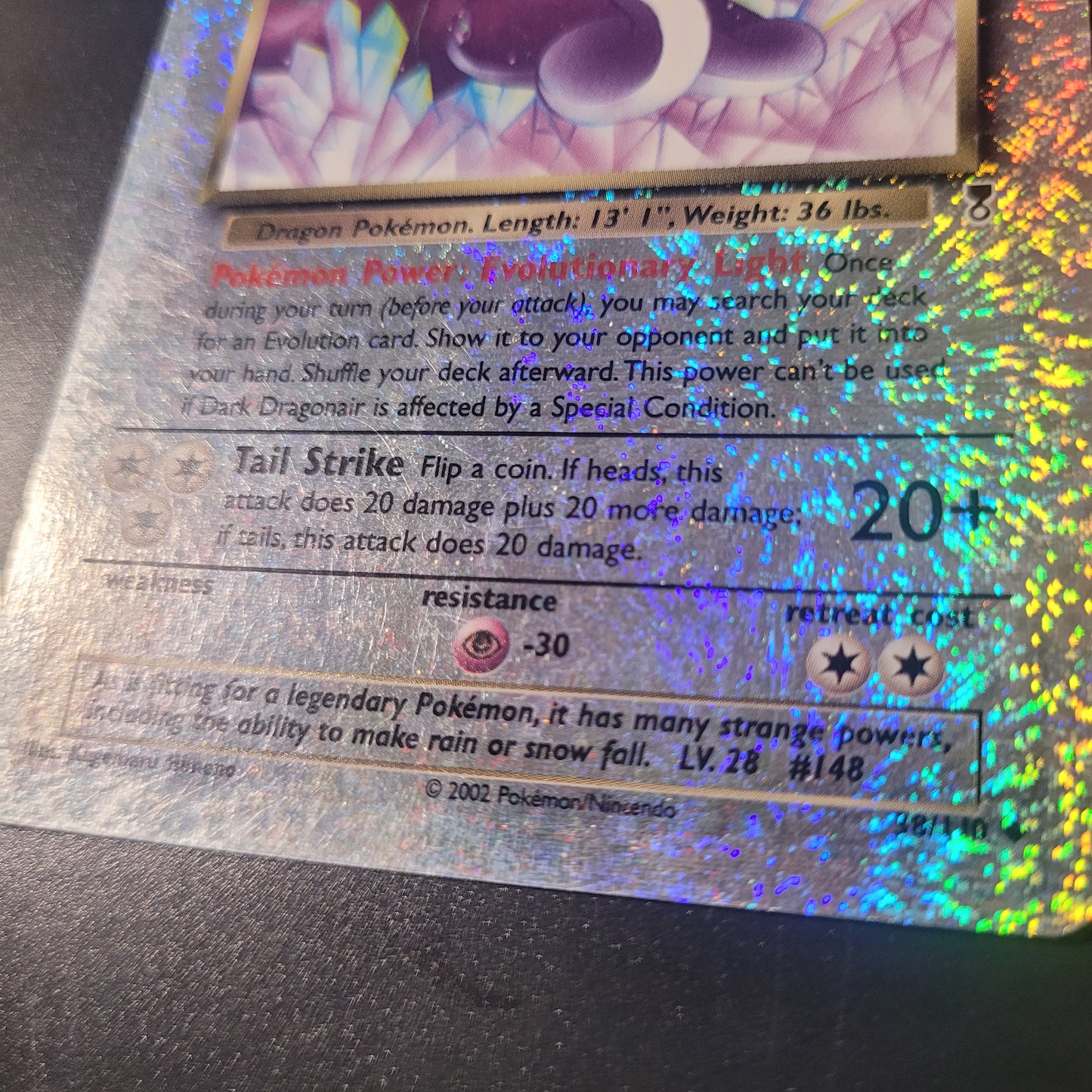 Dark Dragonair Reverse Holo | #38 | HP | Legendary Collection | English | 2002