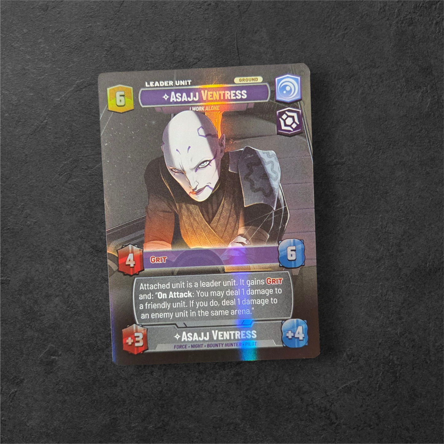 Asajj Ventress I Work Alone | Jump to Lightspeed | Showcase | Star Wars Unlimited