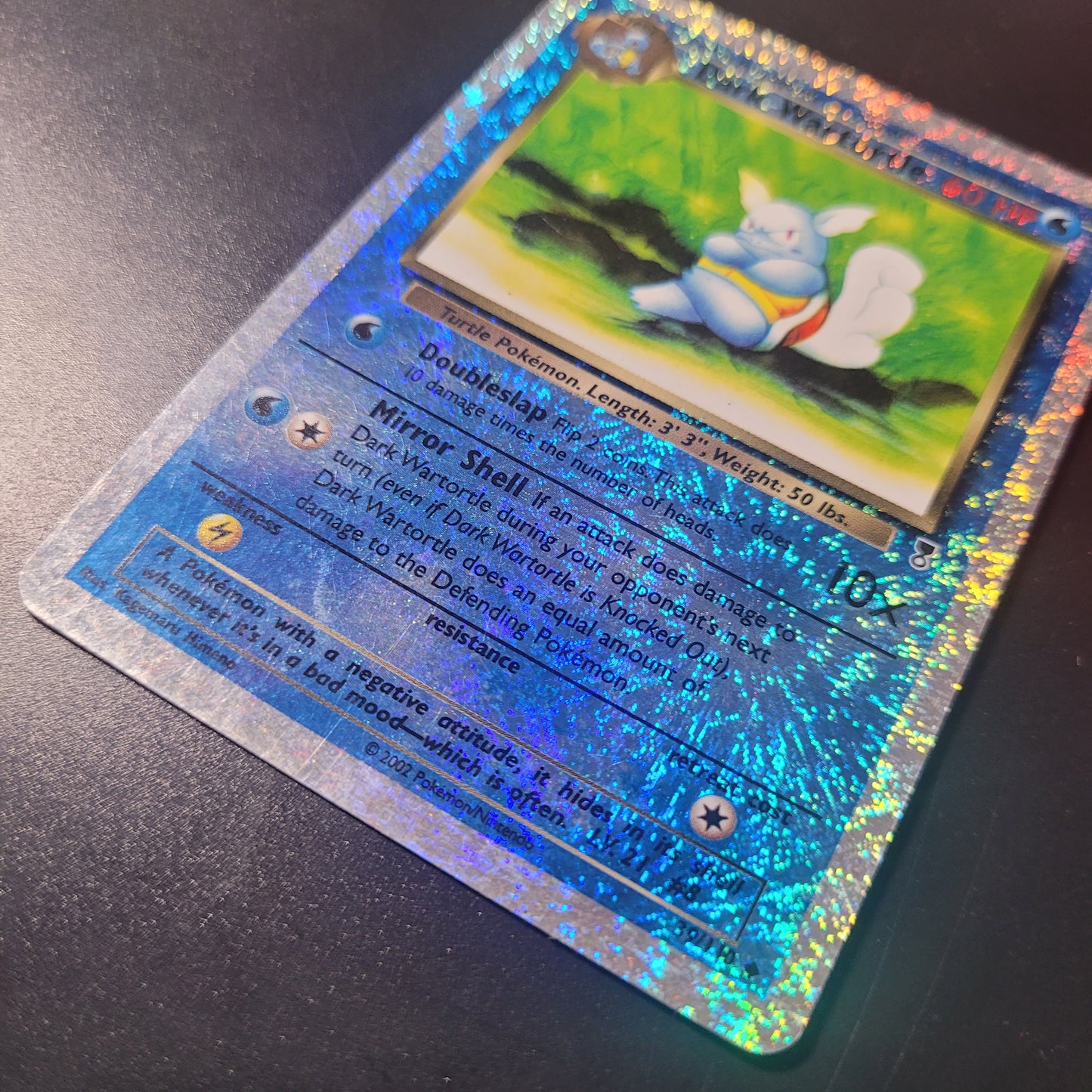 Dark Wartortle | #39 | HP | Legendary Collection | English | 2002