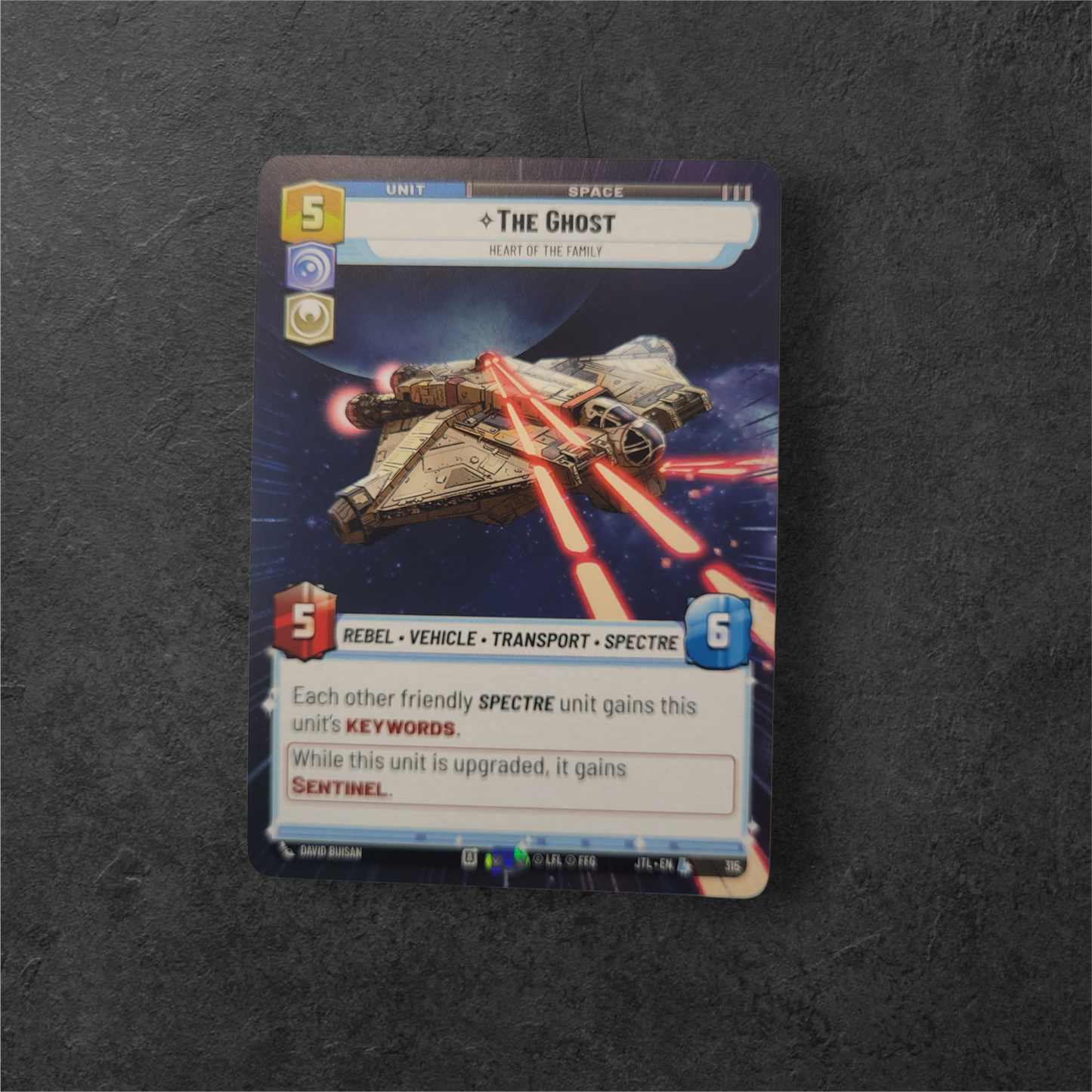 The Ghost | #315 | JTL | Legendary Hyperspace | Star Wars Unlimited