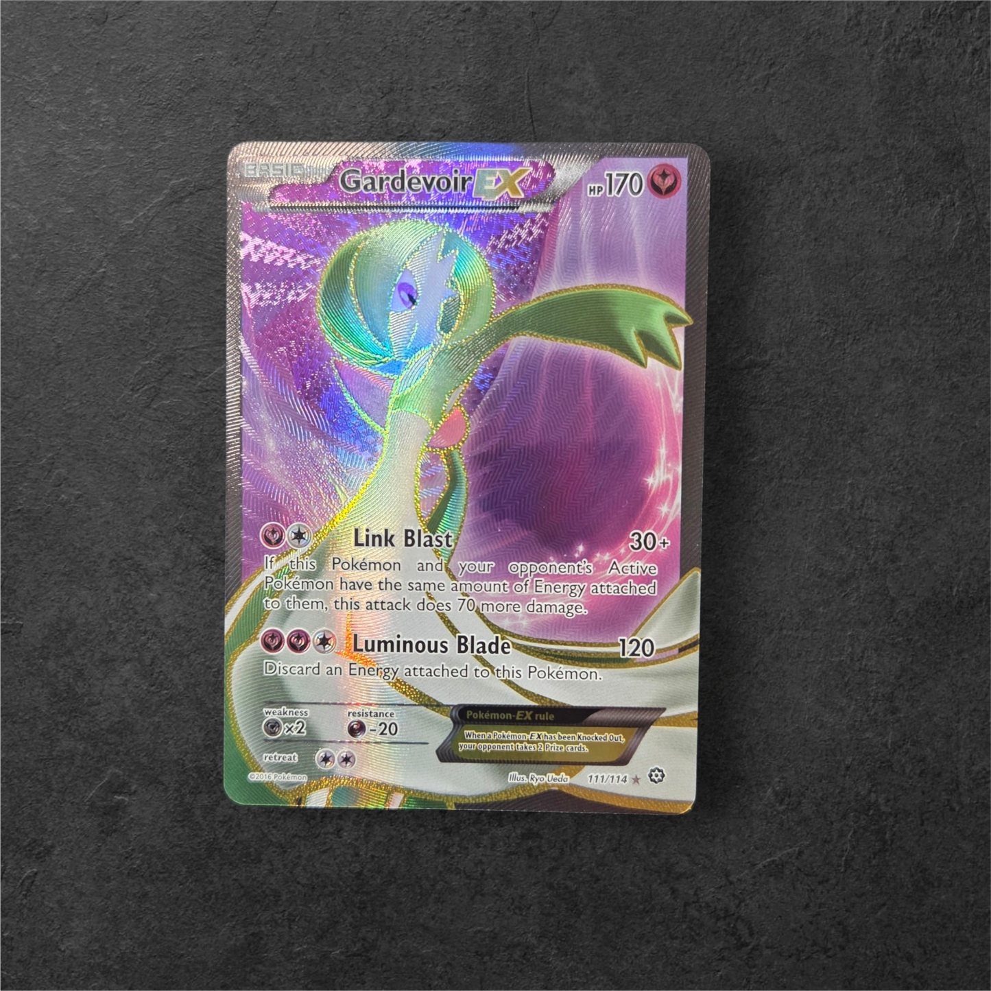 Gardevoir EX | #111 | NM | XY Steam Siege | English | 2016