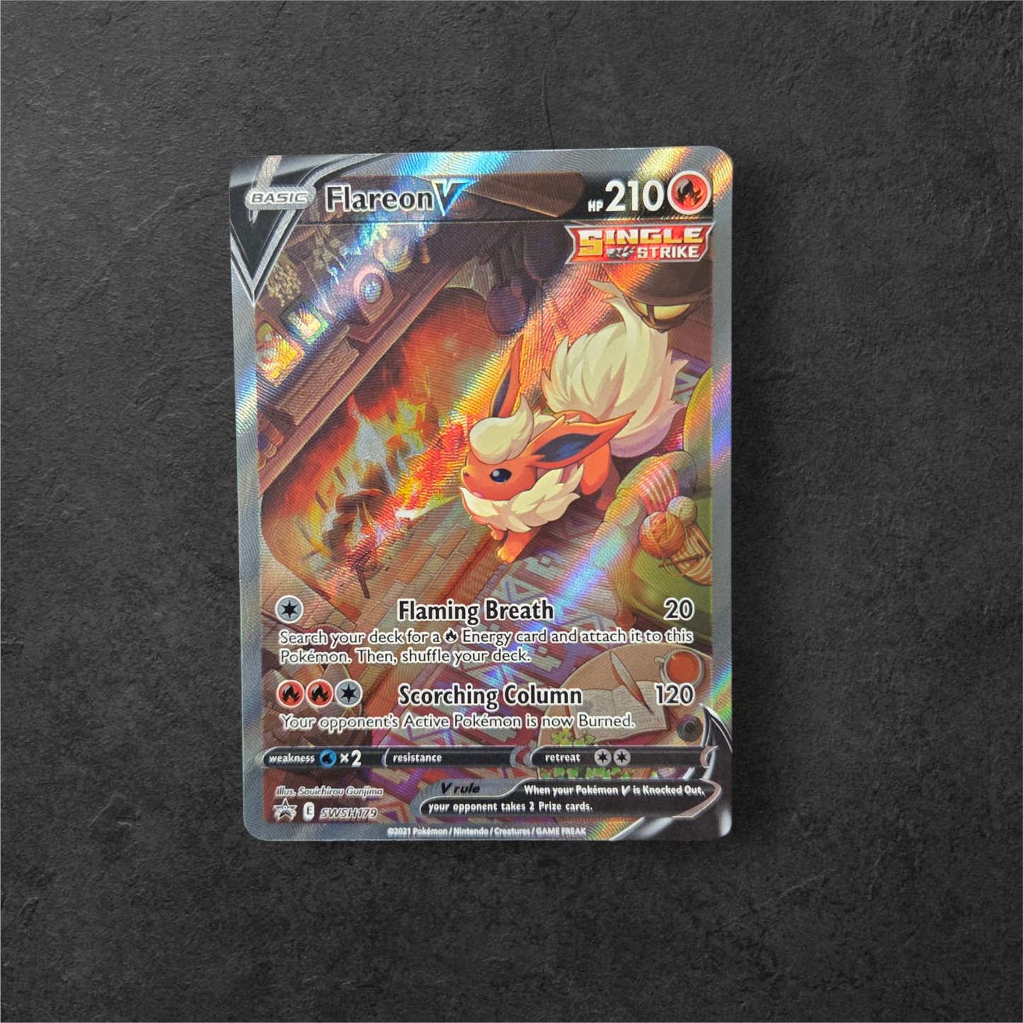 Flareon V | #SWSH179 | NM | VMAX Premium Collection | English | 2021