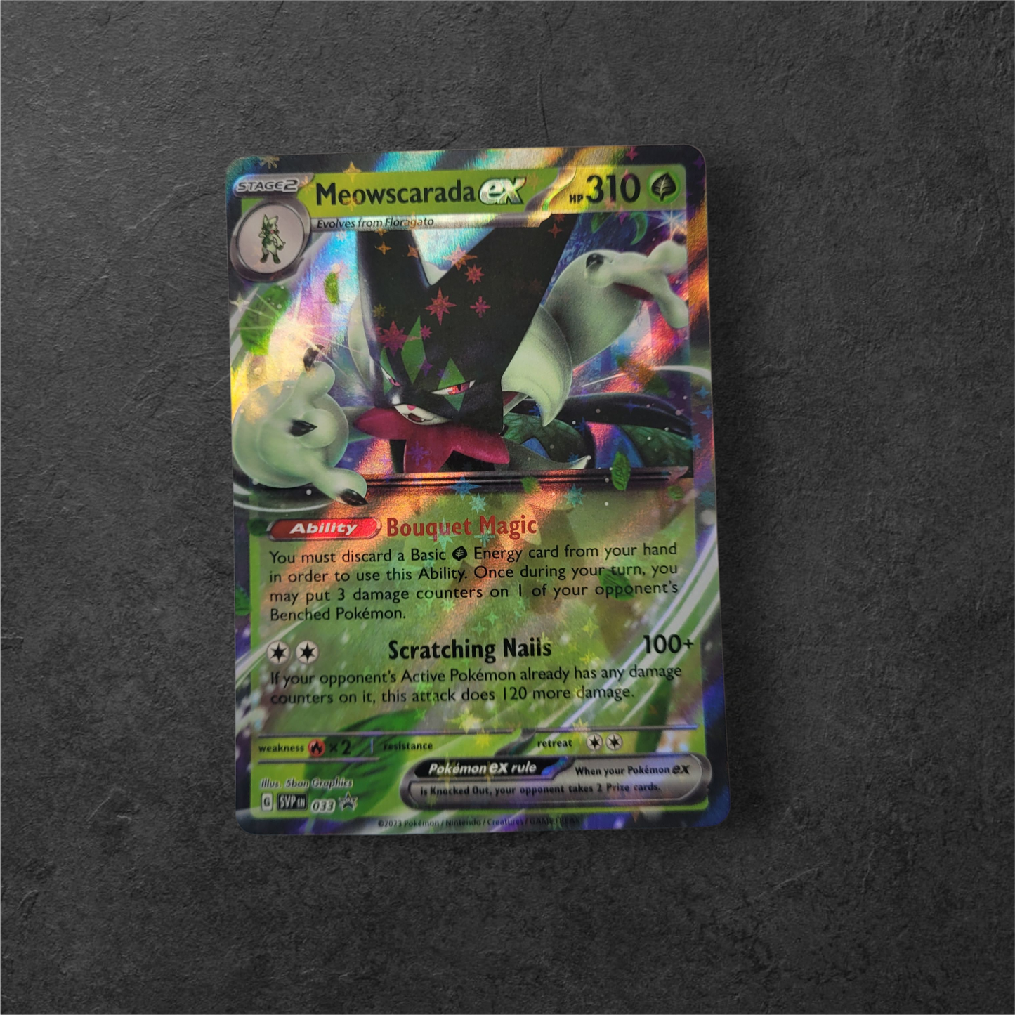 Scarlet & Violet ex Pick Your Card