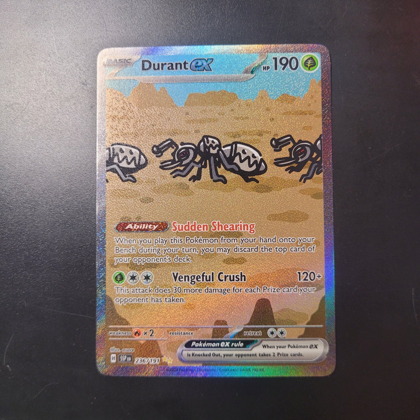Durant ex | #236 | NM | Surging Sparks |English | 2024