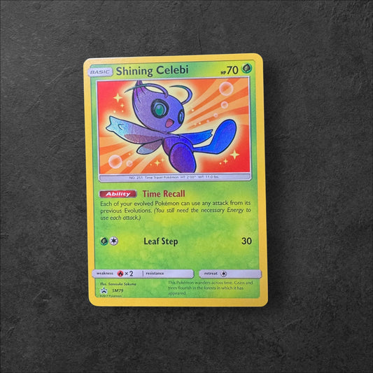 Shining Celebi | #SM79 | NM | Shining Legends | English | 2017