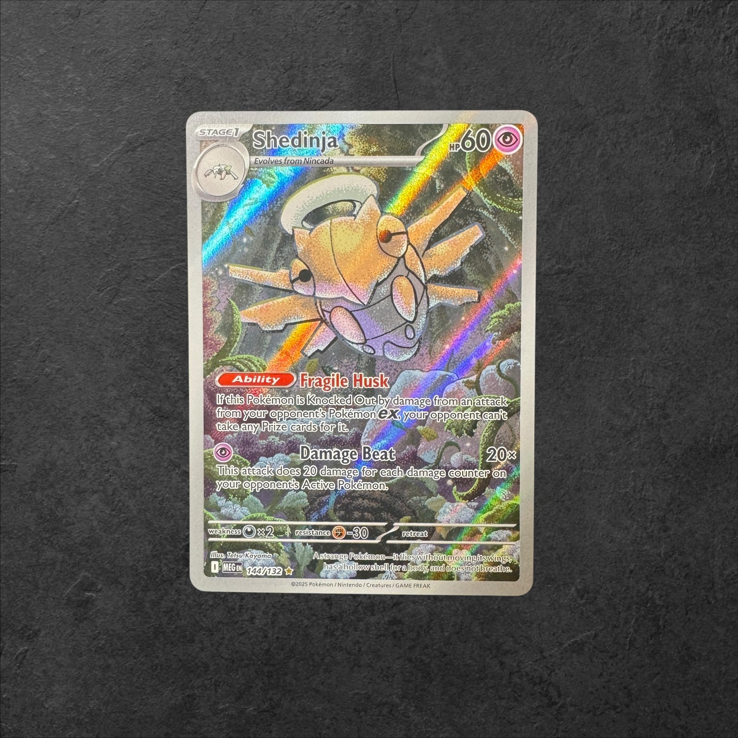 Shedinja | #144 | NM | Mega Evolution Base | English | 2025