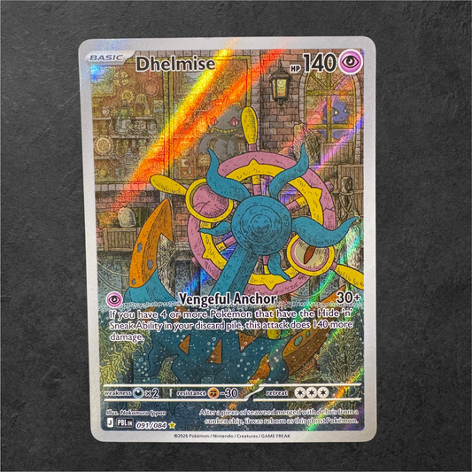 Dhelmise | #091 | NM | Pitch Black | English | 2026