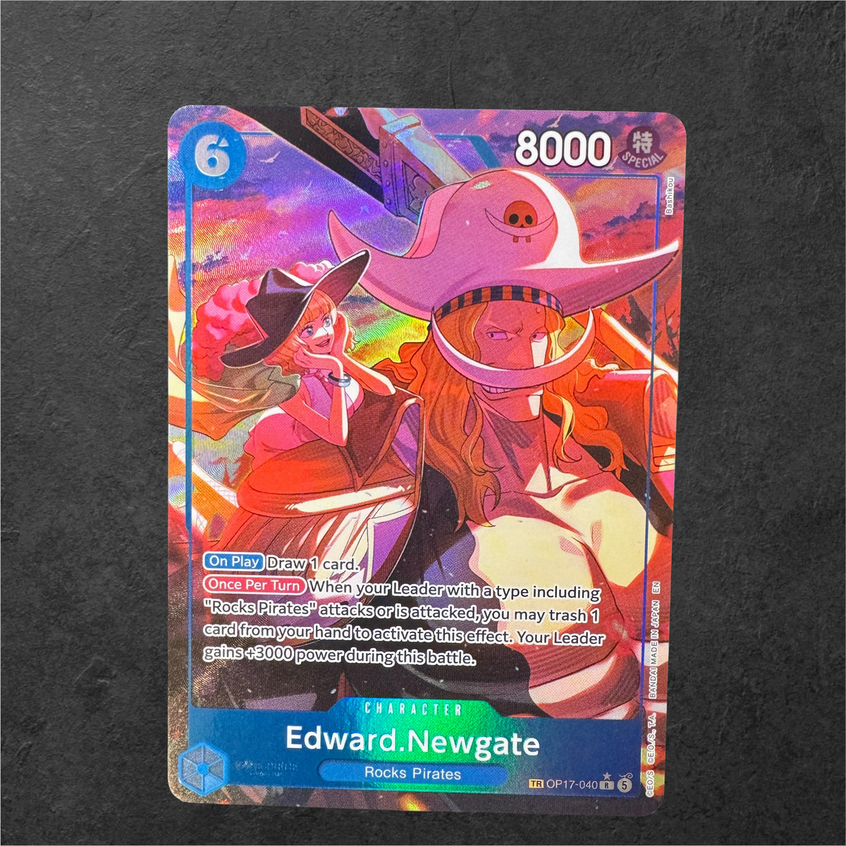Edward.Newgate | #OP17-040 Treasure Rare | OP17 | English