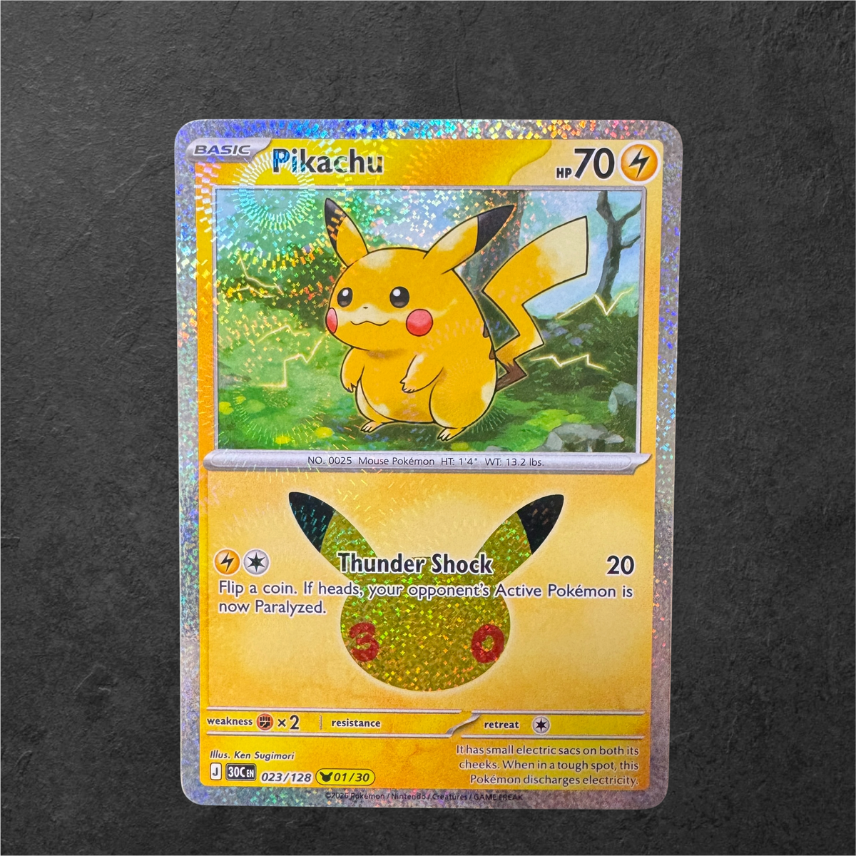 30th Celebrations Pikachu, ex and promos - Choose your card