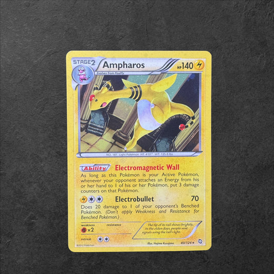 Ampharos | #40 | LP | Dragons Exalted | ENG | 2012