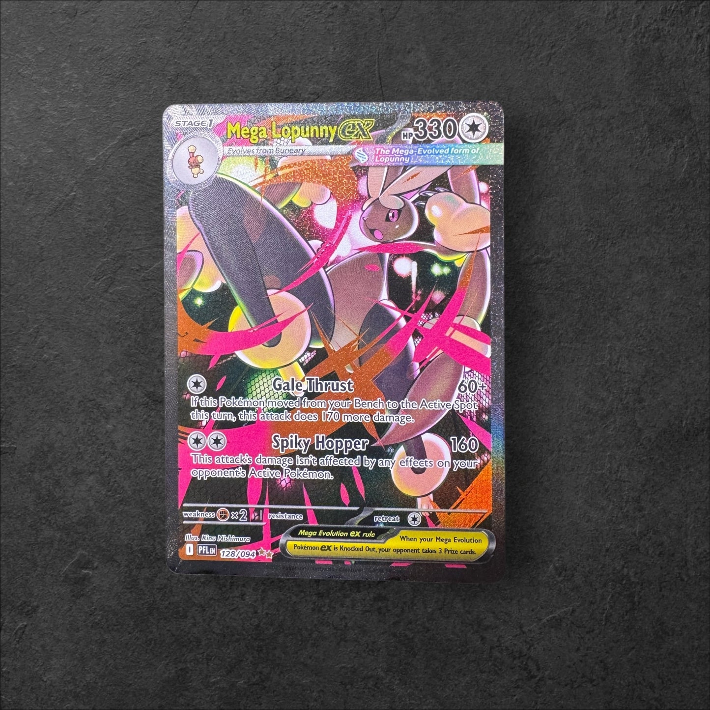 Mega Lopunny | #128 | NM | Phantasmal Flames | English | 2025