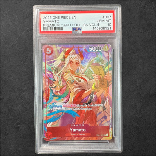 Yamato | #EB01-007 | PSA 10 | Best Selection Vol.4 | English