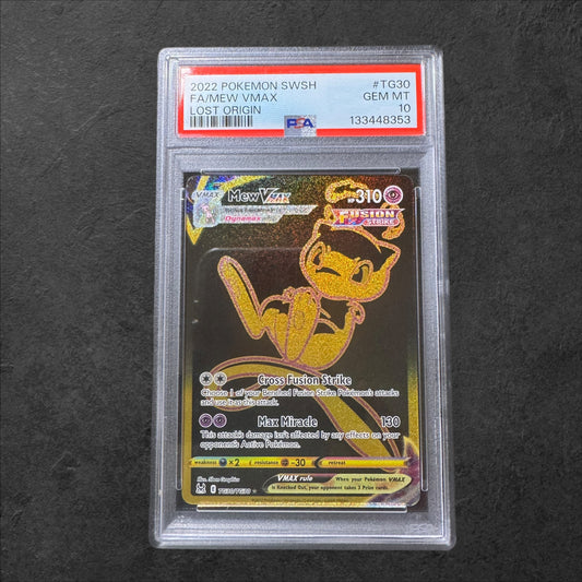 Mew VMAX | #TG30 | PSA 10 | Lost Origin | English | 2022