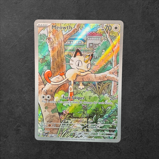 Meowth | #106 | NM | Phantasmal Flames | English | 2025