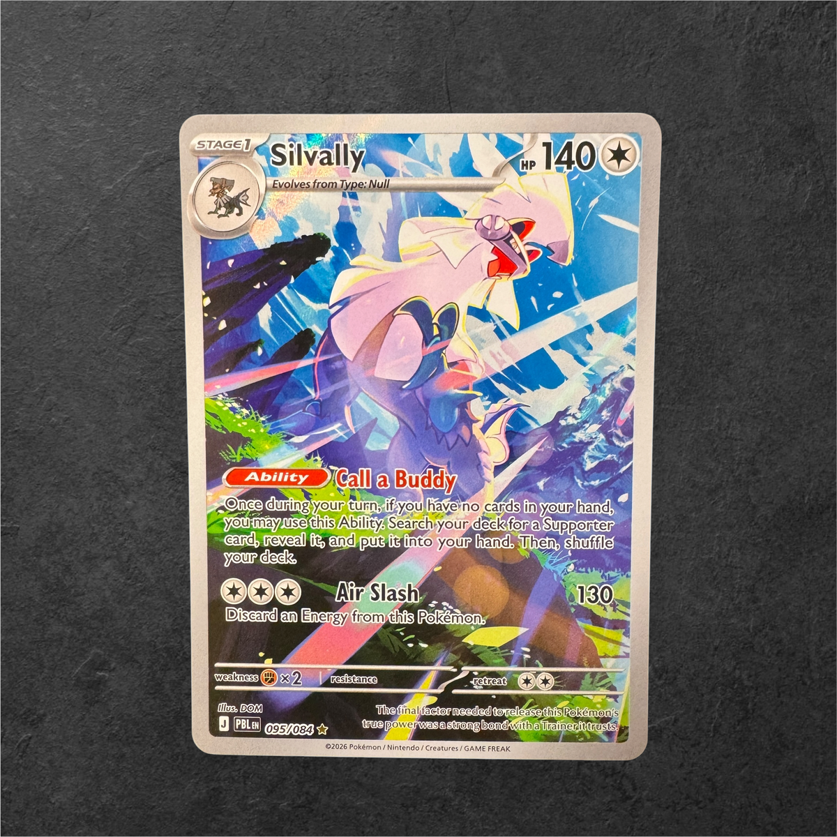Silvally | #095 | NM | Pitch Black | English | 2026