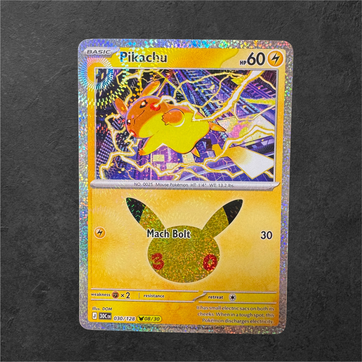30th Celebrations Pikachu, ex and promos - Choose your card