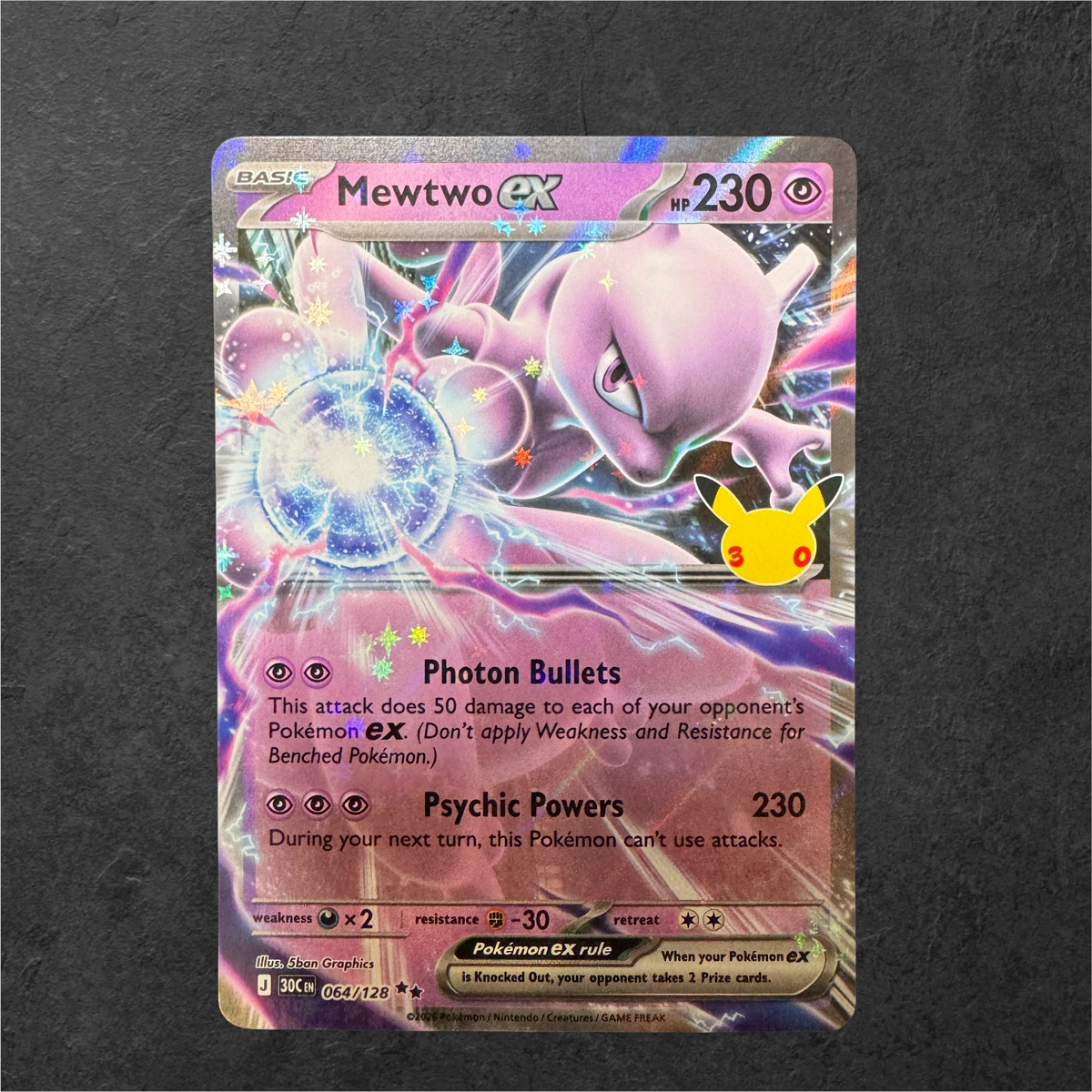 30th Celebrations Pikachu, ex and promos - Choose your card