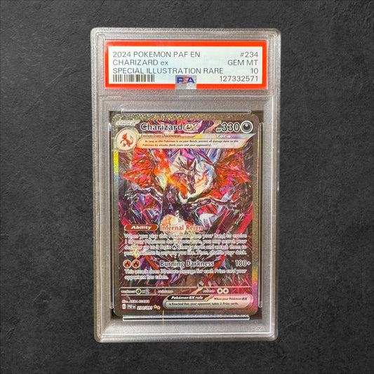 Charizard ex | #234 | PSA 10 | Paldean Fates | English | 2024